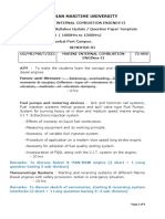 IMU-Marine Internal Combustion Engines-II