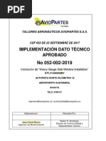 Dato Tecnico Aprobado STC Ventanilla HK-4812-G PDF