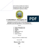 Trabajo de Confiabilidad y Reeplazo de Equipos Mineros