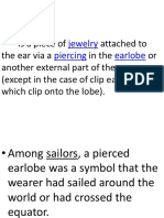 Powerpoint Fashion Earring Types