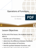 3 Operations On Functions