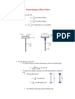 Proportioning of Plate Girders: L H L H L L H