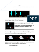 Lentes Convergentes y Divergentes