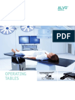 ALVO Operating Tables PDF