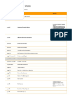 Anonymous Wedding Schedule Draft