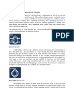 Different Valve Types, Applications & Suitability