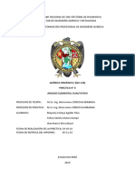 Informe 6 de Quimica Organica