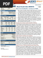 IDirect MarutiSuzuki Q2FY19