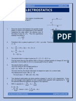 Electrostatistics (Practice Questions PDF