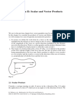 Vector Algebra II: Scalar and Vector Products