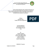 Effects of Insufficient Learning Materials On The Academic Performances of Grade 11 Students in The Senior High School Department of Valeriano E