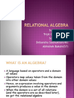 Relational Algebra