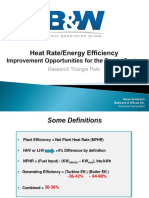 Heat Rate Improvement