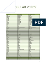 Irregular Verbs