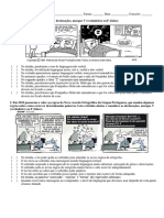 Linguagem e Histórias em Quadrinho (Avaliação 1)