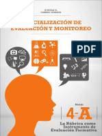 Modulo 4a La Rubrica Como Instrumento de Evaluacion Formativa