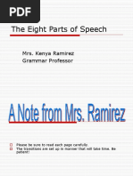 The Eight Parts of Speech - Final