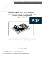 SX460 Automatic Voltage Regulator PDF