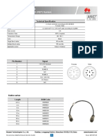 AISG Connecting Cables For Remote Electrical Tilt (RET) System