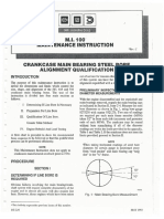 EMD M.I. 100 Bore Alignment Qualification