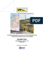 Upme 279 Potencialidades de Los Cultivos Energeticos PDF