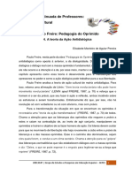 A Teoria Da Ação Antidialógica