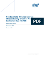 Mobile Intel® 4 Series Express Chipset Family Graphics Memory Controller Hub (G) MCH