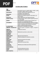 Vocabulario Tecnico