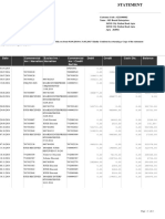 Date Commercial Inv / Narration Excise Inv / Narration Commercial Inv / Credit Ref No Debit Credit Cash Dis. Balance