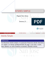 Tema 13 - Interes Simple