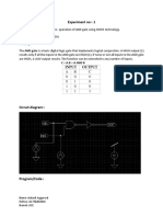 Experiment No-: 1 Aim-: Software Used-: Theory-:: Input Output