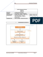 Plan Gestion de RRHH