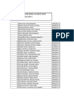 Distribucion Estudiantes Certamen Seccion 1 2019