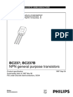 Data Sheet: BC237 BC237B