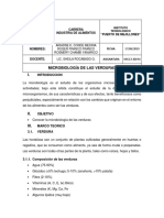 Informe Microbiologia de Las Verduras