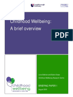 Wellbeing CWRC Briefing Paper