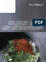 Anthropology and Culinary Art