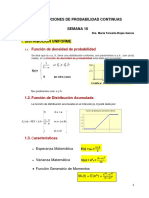 Distribuciones de Probabilidad Continuas