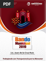 Bando Municipal Temascalcingo