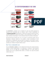 Tipos de Contenedores y Su Uso