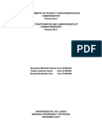 Fracciomamiento de Tejidos y Caracterizacion de Carbohidratos