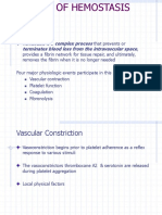 Complex Process Terminates Blood Loss From The Intravascular Space