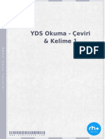 YDS Okuma - Çeviri & Kelime 1