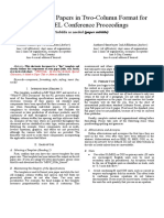 Preparation of Papers in Two-Column Format For AISTEEL Conference Proceedings