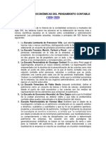 Las Escuelas Económicas Del Pensamiento Contable