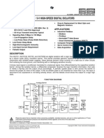 3.3-V / 5-V High-Speed Digital Isolators: Features