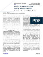 Data Collection and Prediction of Urban Transport Flow Using Neural Networks