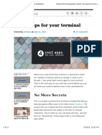 4 Cool Apps For Your Terminal: No More Secrets