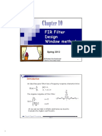 FIR Filter DesignWindow