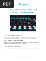 16 Mixing Tips PDF